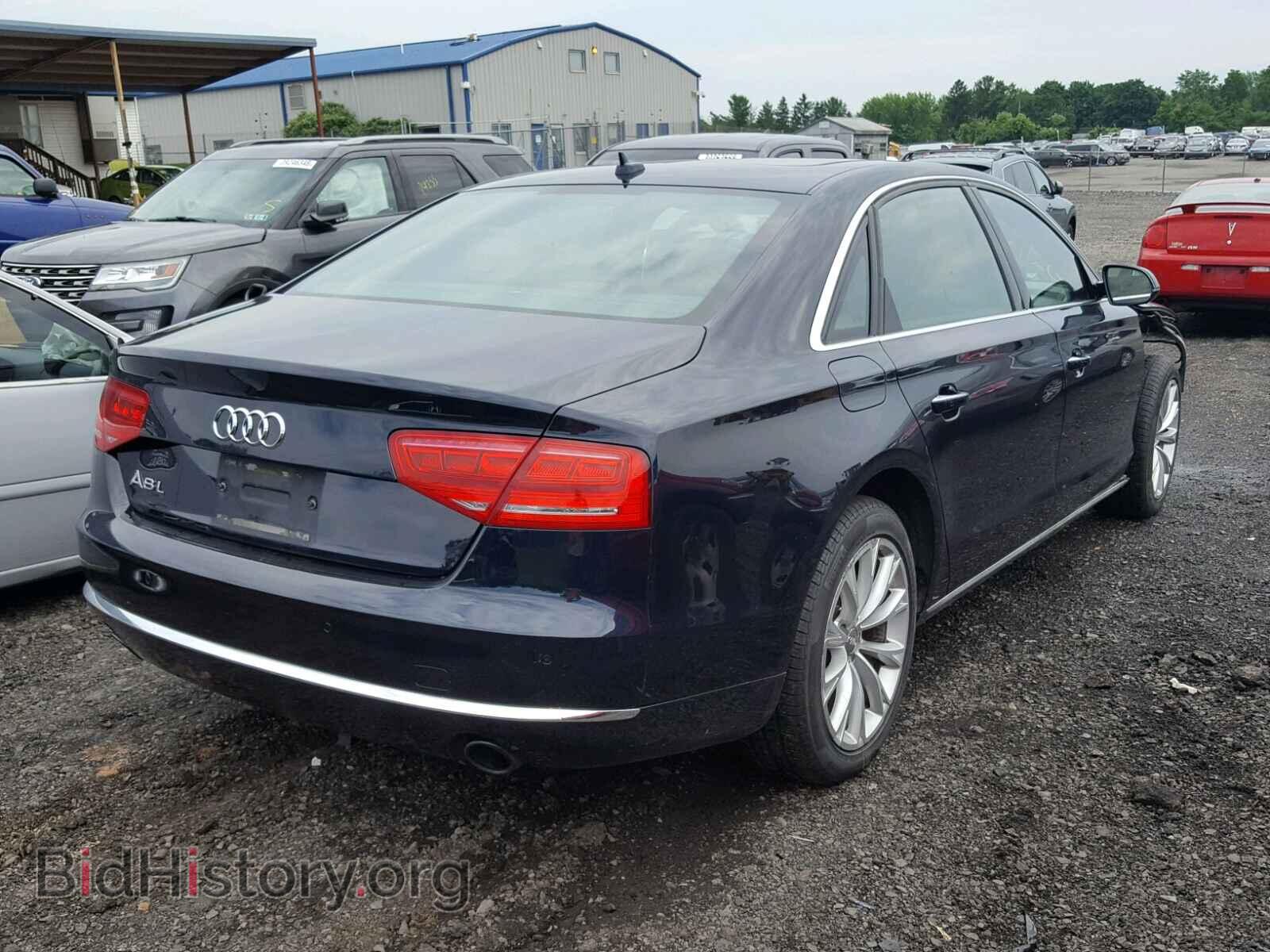 2013 AUDI A8 - VIN: WAURGAFD7DN012476 - Фото 4