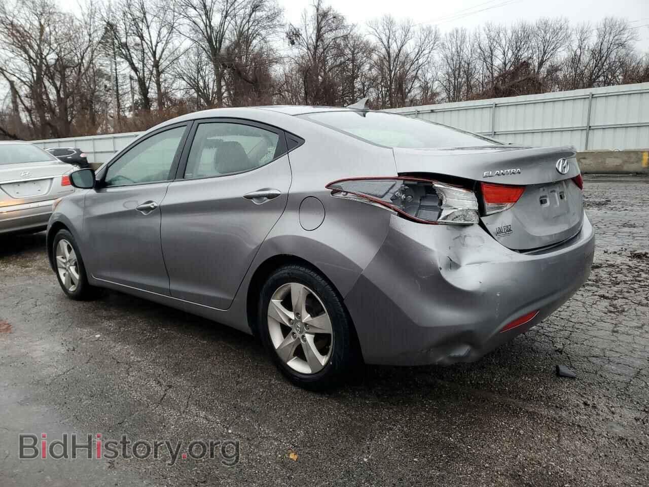 2012 HYUNDAI ELANTRA - VIN: KMHDH4AE9CU187498 - Фото 2