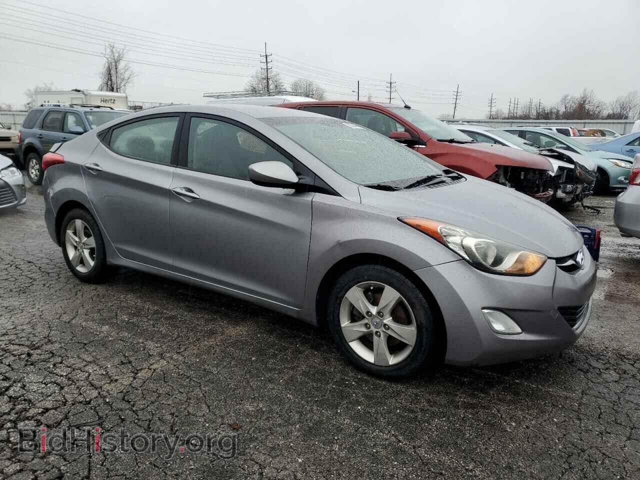 2012 HYUNDAI ELANTRA - VIN: KMHDH4AE9CU187498 - Фото 4