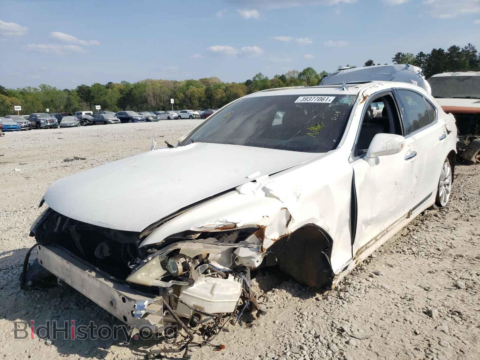2007 LEXUS LS460 - VIN: JTHBL46F575039469 - Фото 2