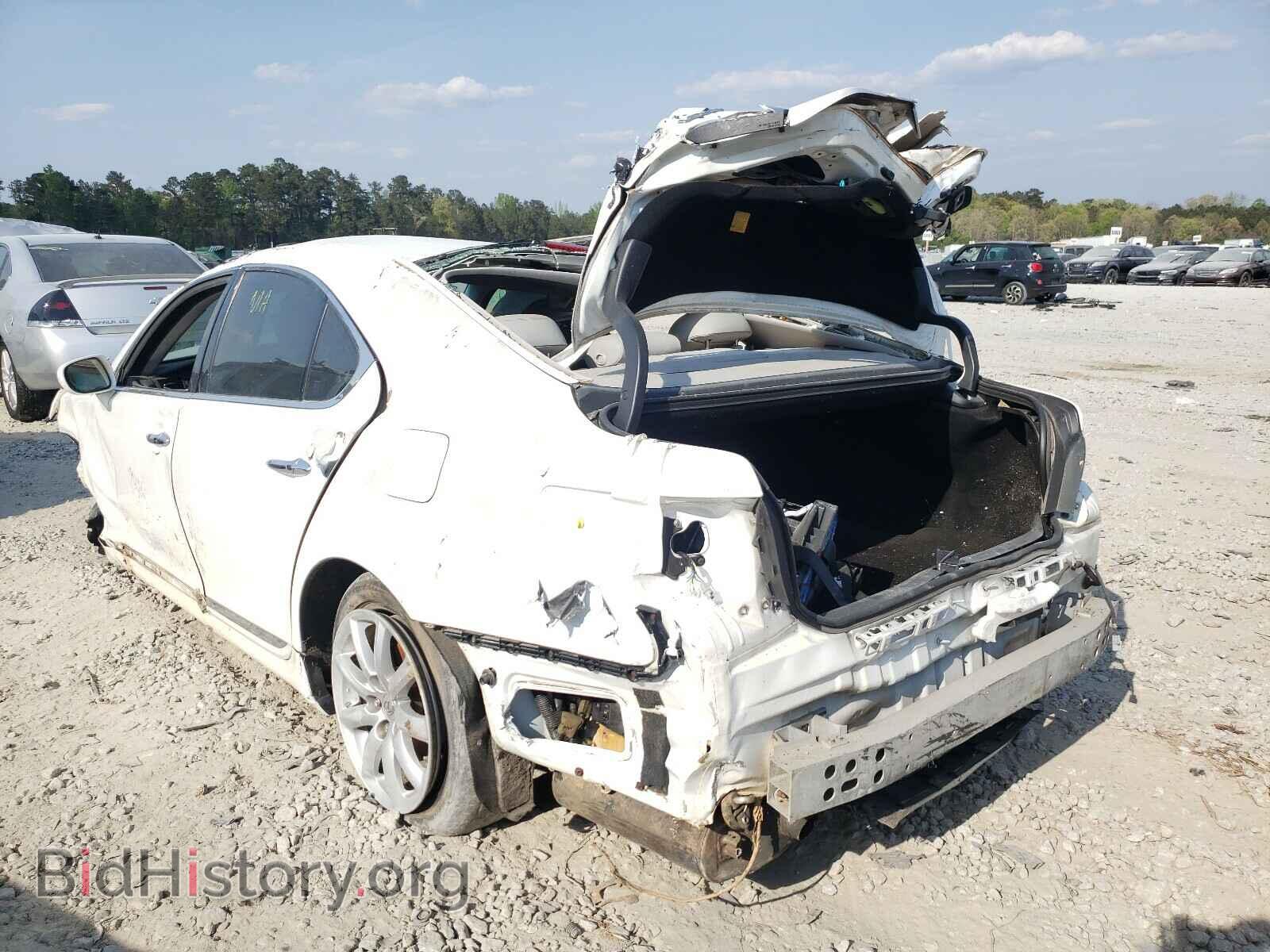 2007 LEXUS LS460 - VIN: JTHBL46F575039469 - Фото 3