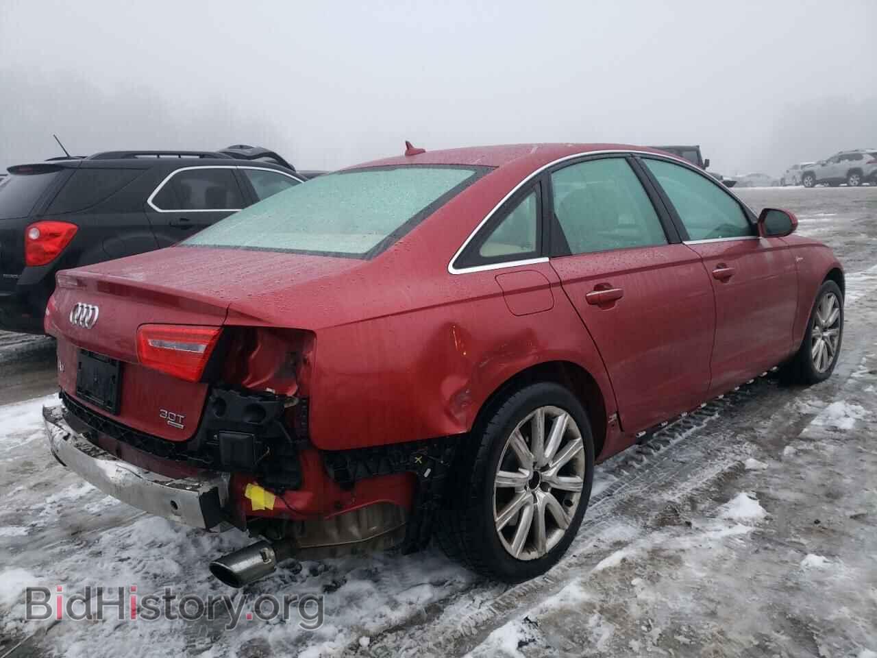 2014 AUDI A6 - VIN: WAUFGAFC8EN074660 - Фото 3