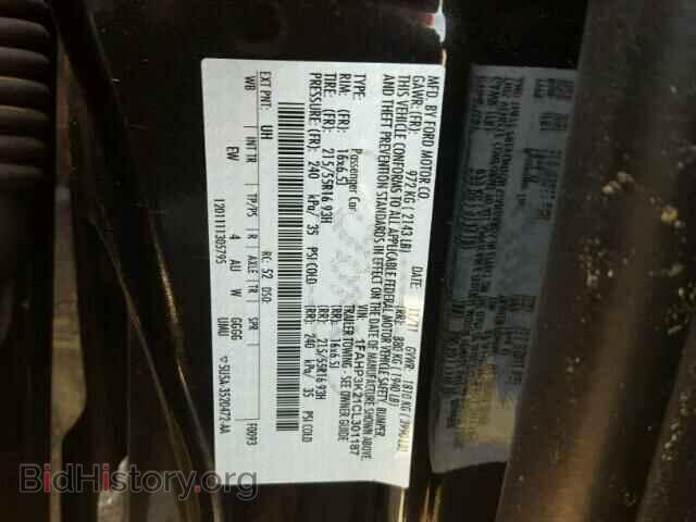 2012 FORD FOCUS - VIN: 1FAHP3K21CL301187 - Фото 10