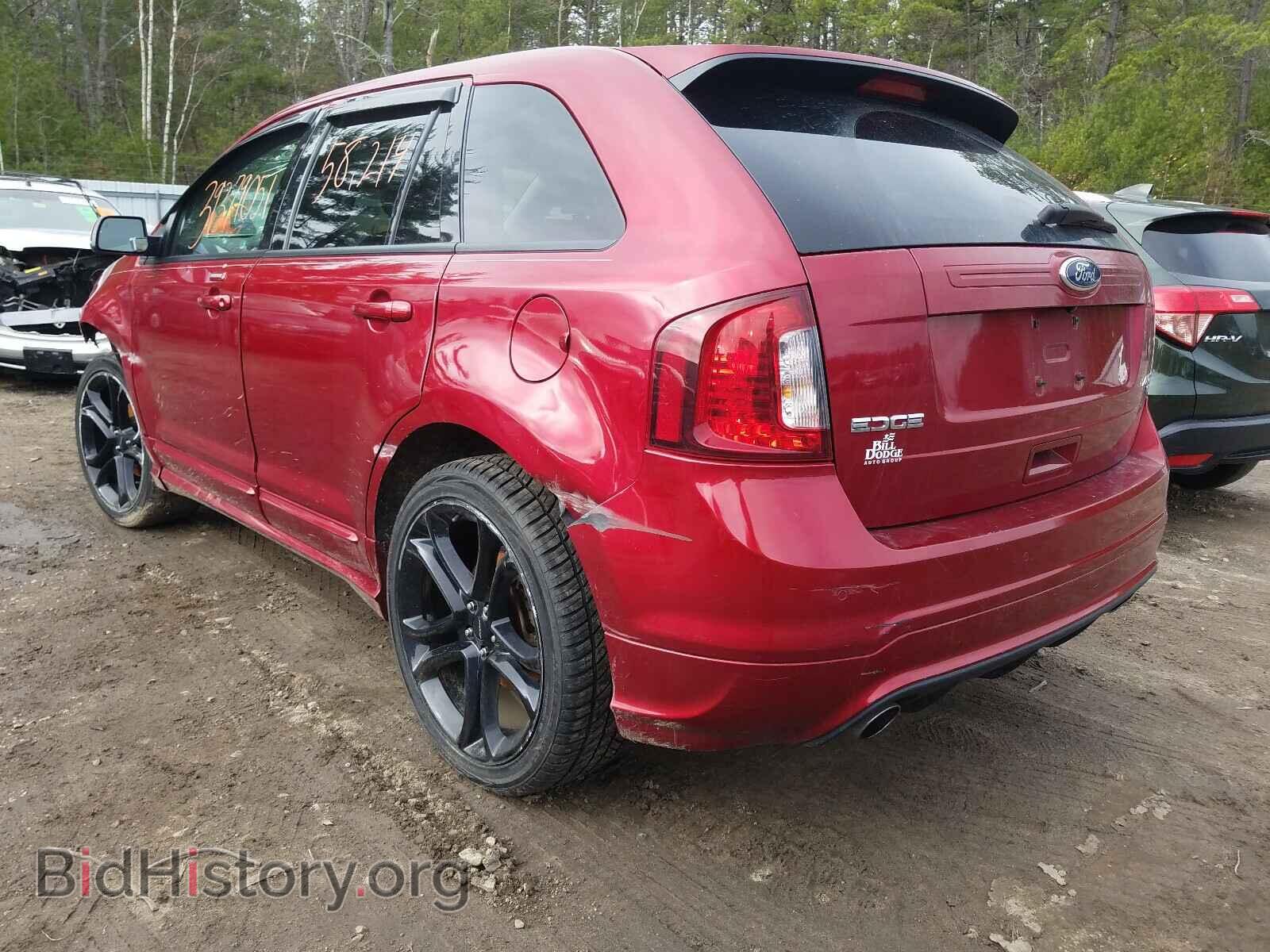 2014 FORD EDGE - VIN: 2FMDK4AK8EBB71387 - Фото 3