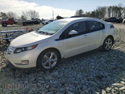 2013 Chevrolet VOLT, белый — VIN 1G1RD6E46DU108477, Copart