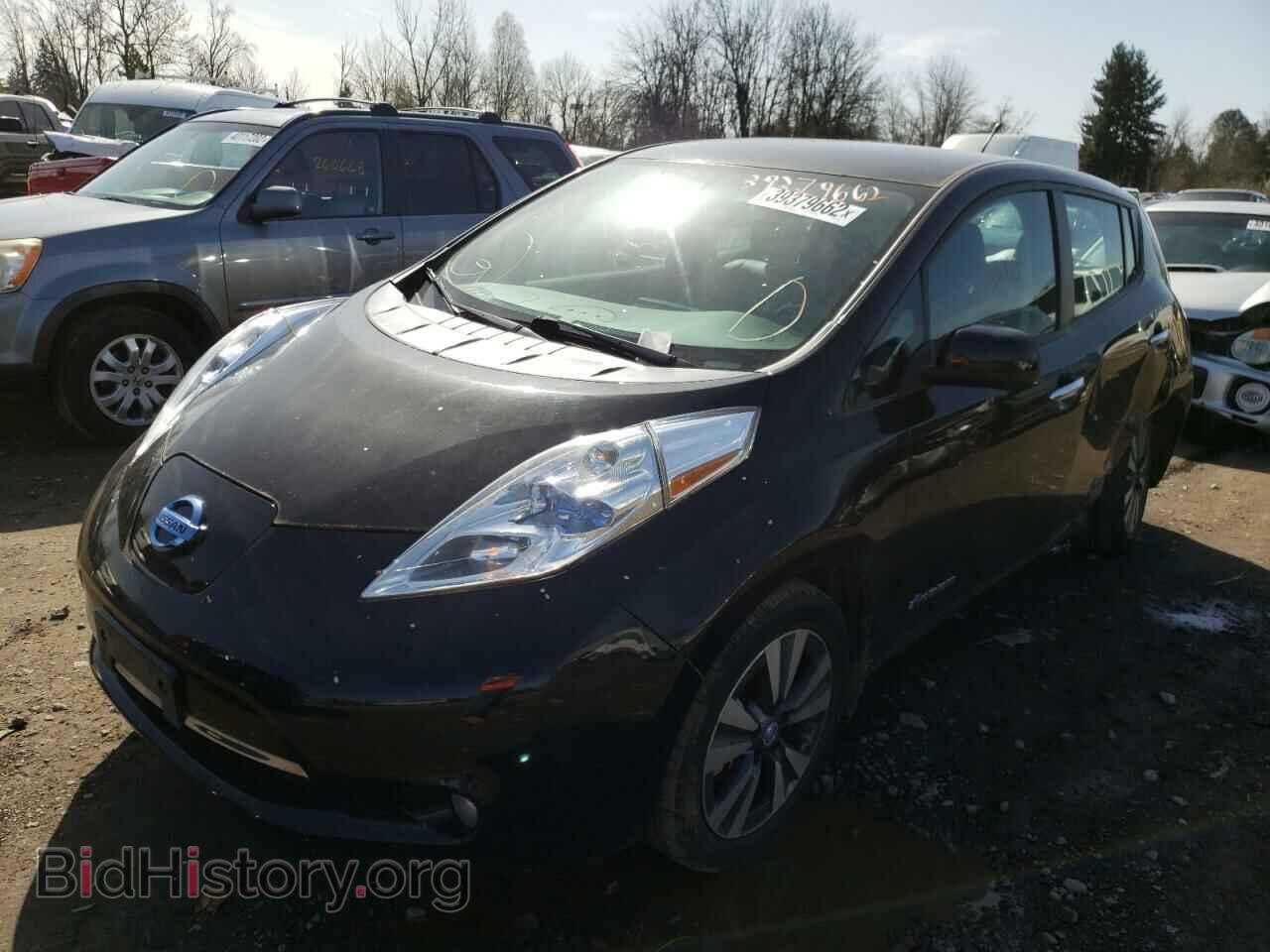 2013 NISSAN LEAF - VIN: 1N4AZ0CP1DC414448 - Фото 2