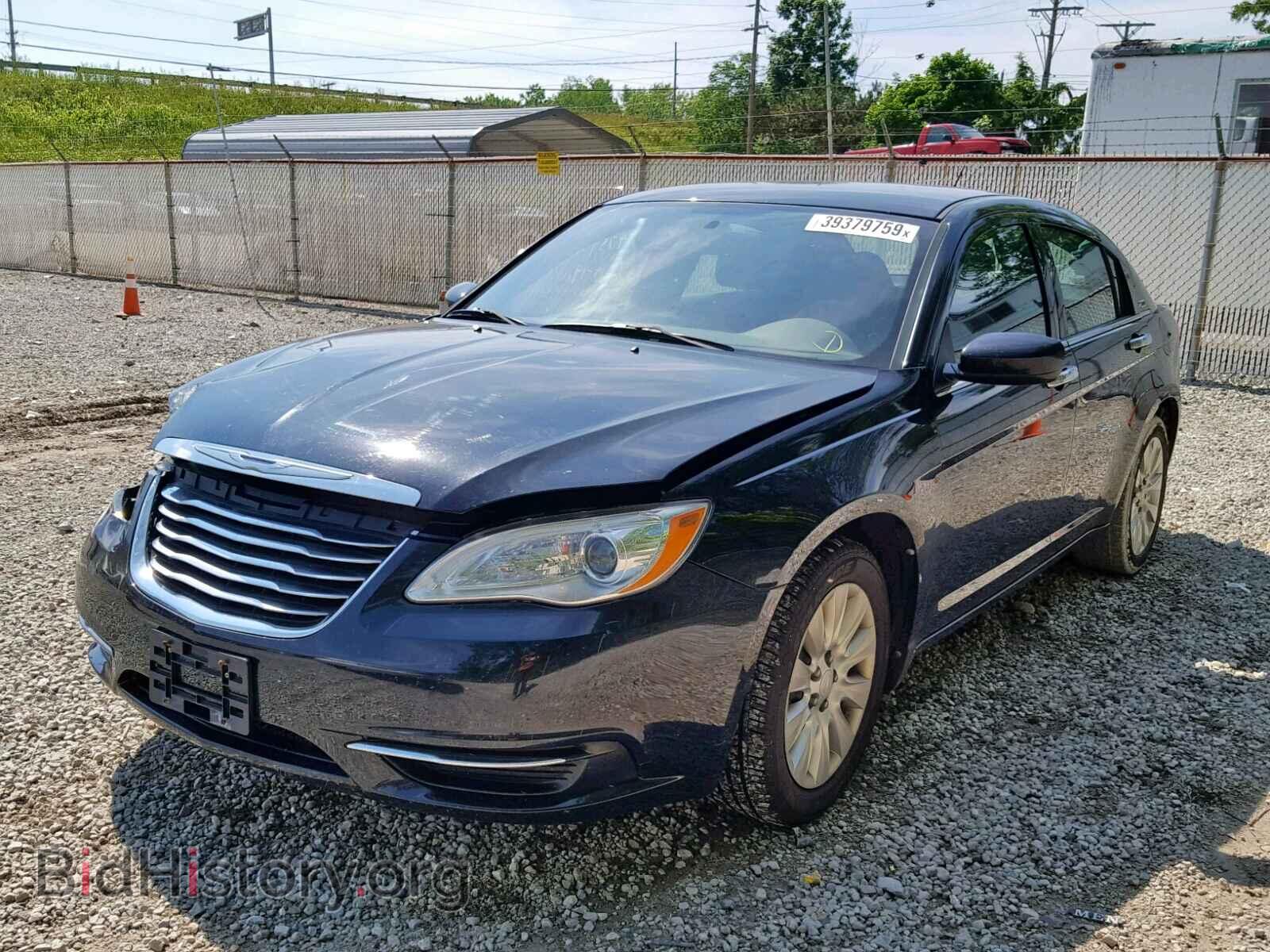2012 CHRYSLER 200 - VIN: 1C3CCBAB0CN104001 - Фото 2