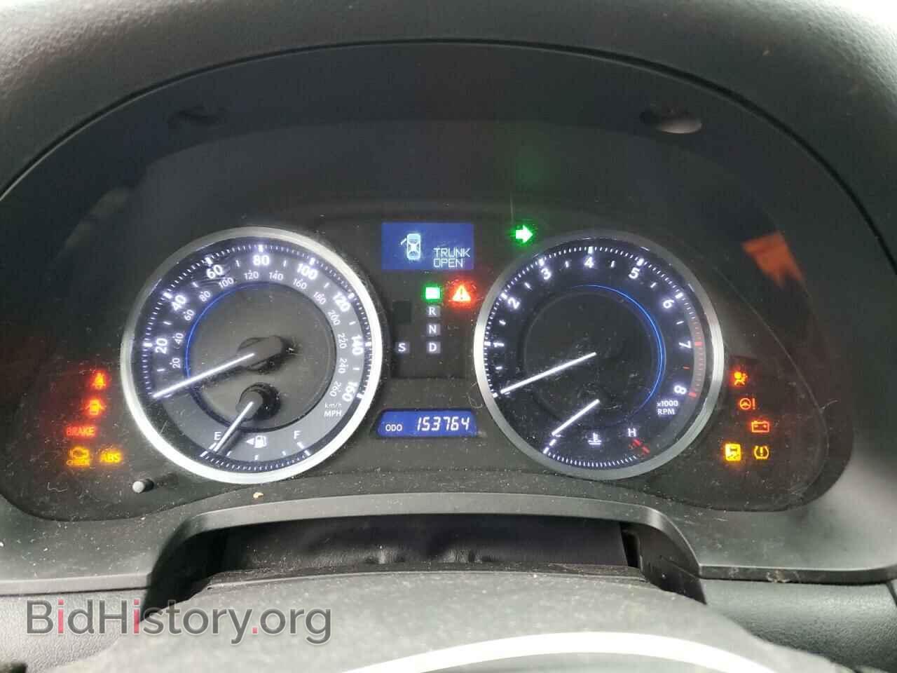 2012 LEXUS IS - VIN: JTHBF5C22C2102652 - Фото 9