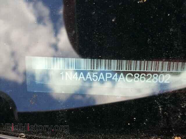 2010 NISSAN MAXIMA S - VIN: 1N4AA5AP4AC862802 - Фото 10