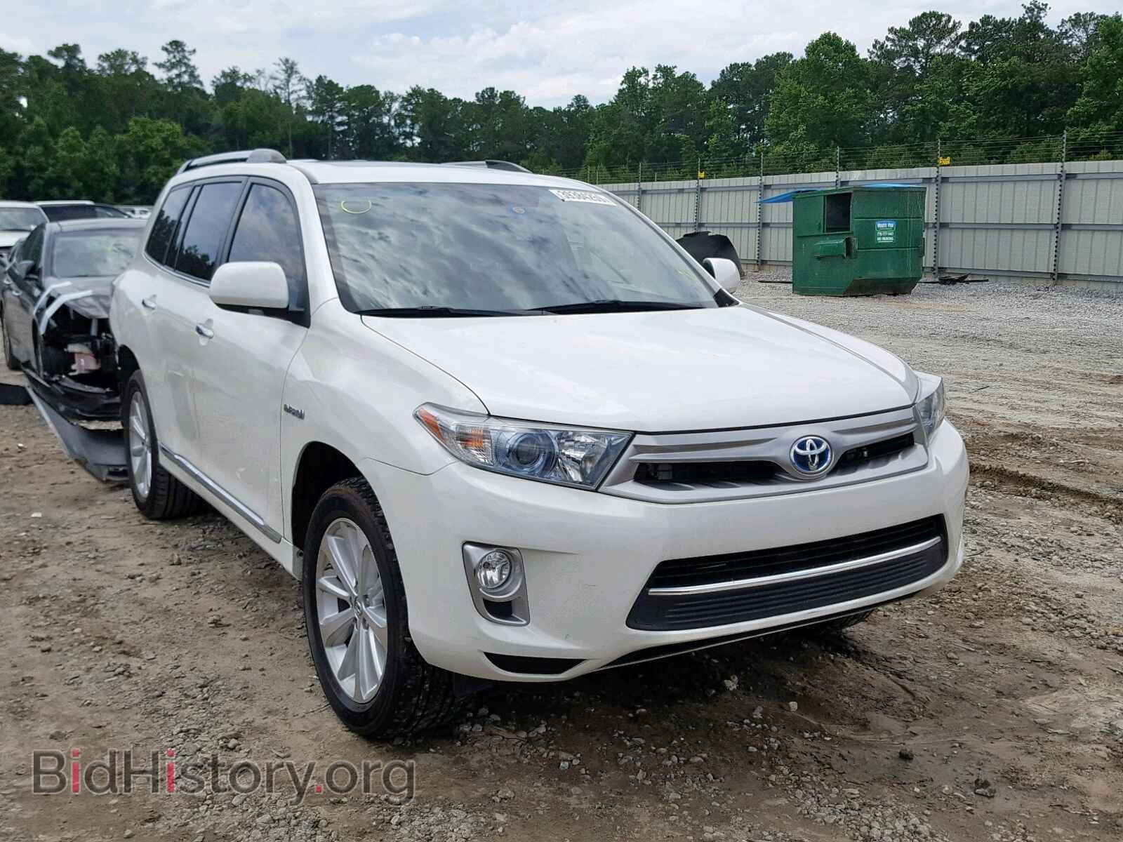 Photo JTEDC3EH2C2009876 - TOYOTA HIGHLANDER 2012