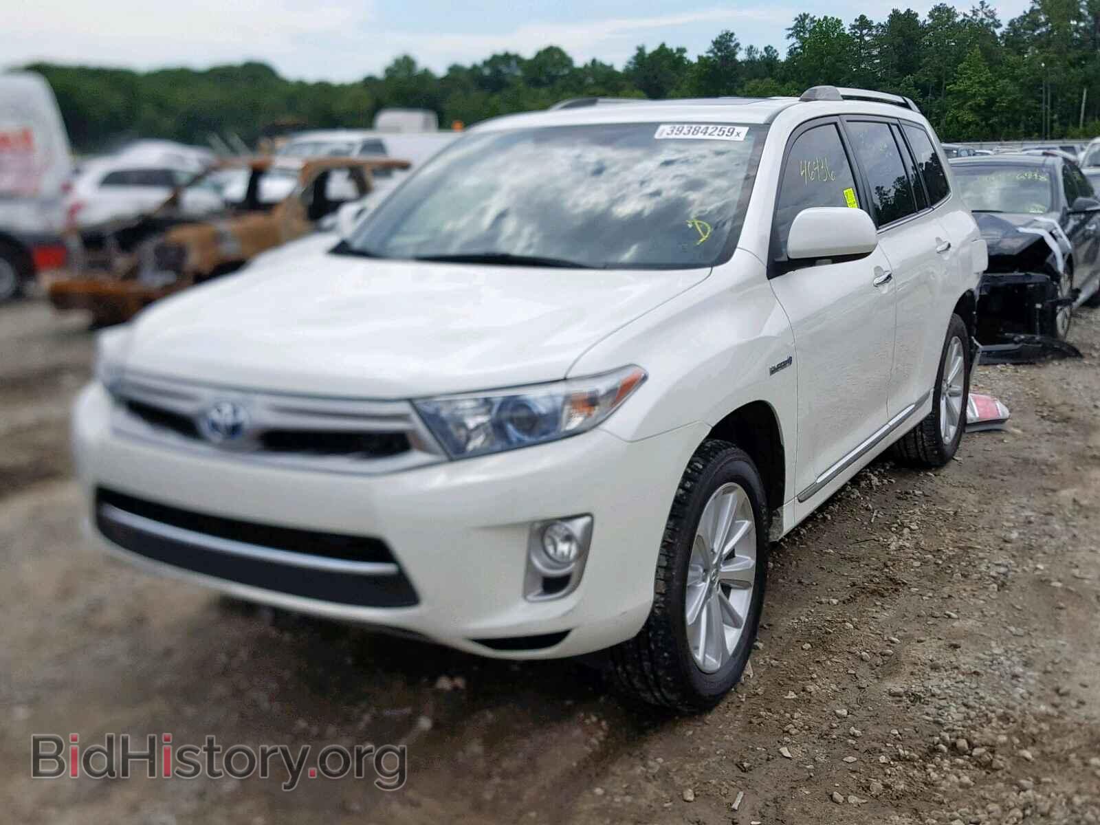 2012 TOYOTA HIGHLANDER - VIN: JTEDC3EH2C2009876 - Фото 2