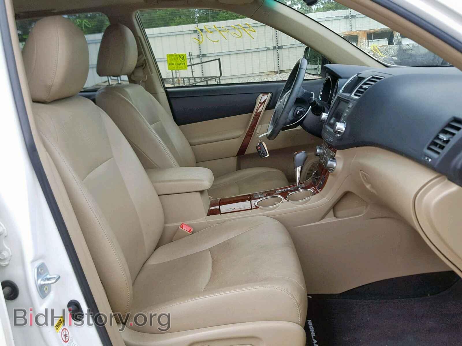 2012 TOYOTA HIGHLANDER - VIN: JTEDC3EH2C2009876 - Фото 5