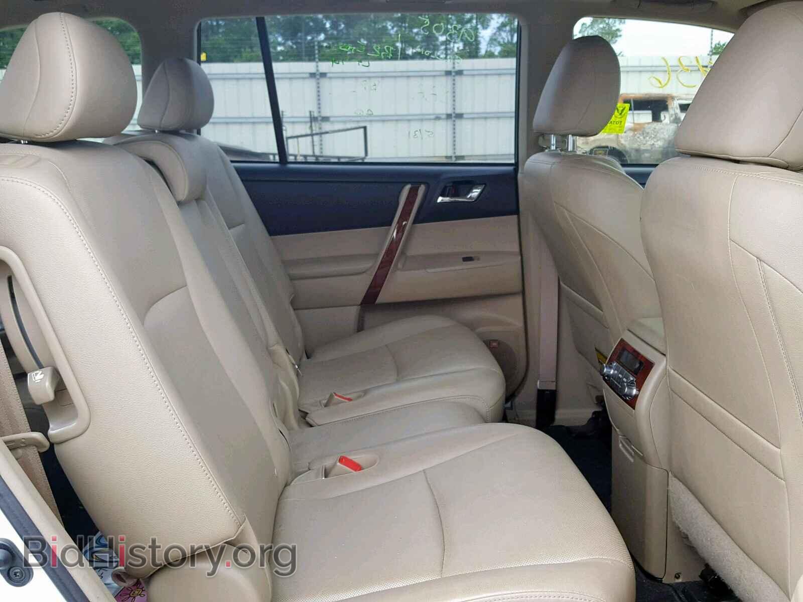 2012 TOYOTA HIGHLANDER - VIN: JTEDC3EH2C2009876 - Фото 6