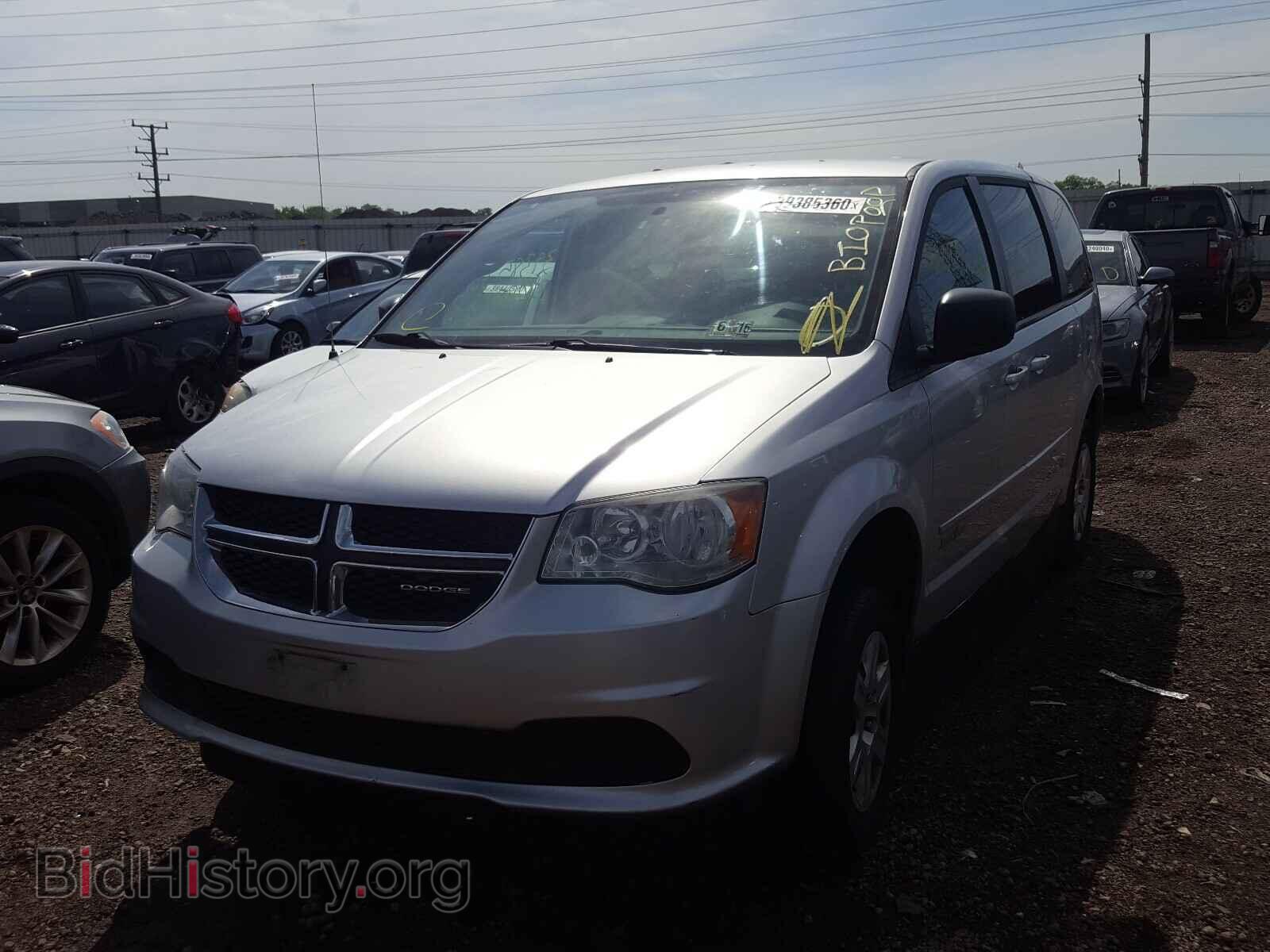 2012 DODGE CARAVAN - VIN: 2C4RDGBG5CR218525 - Фото 2