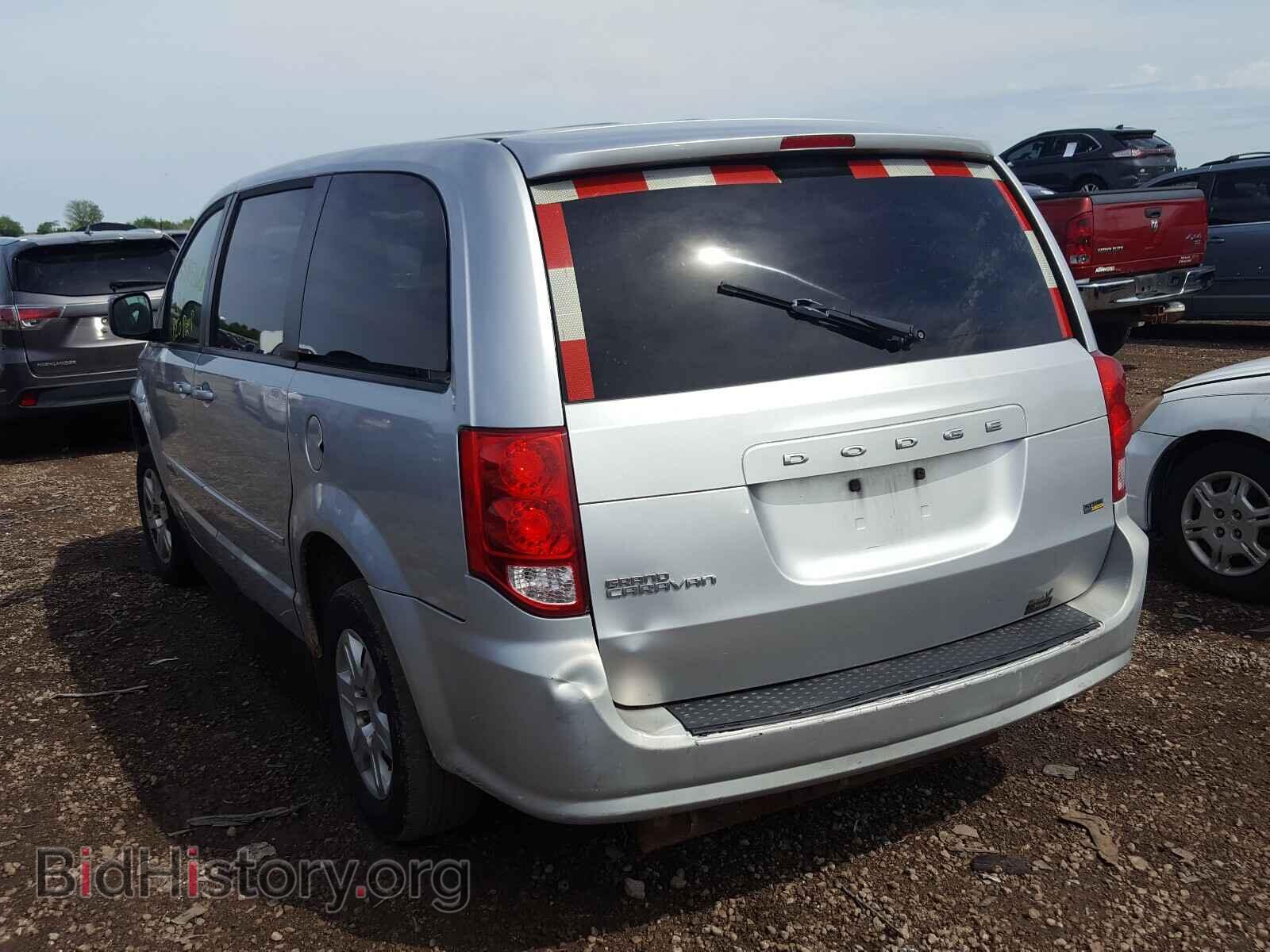 2012 DODGE CARAVAN - VIN: 2C4RDGBG5CR218525 - Фото 3
