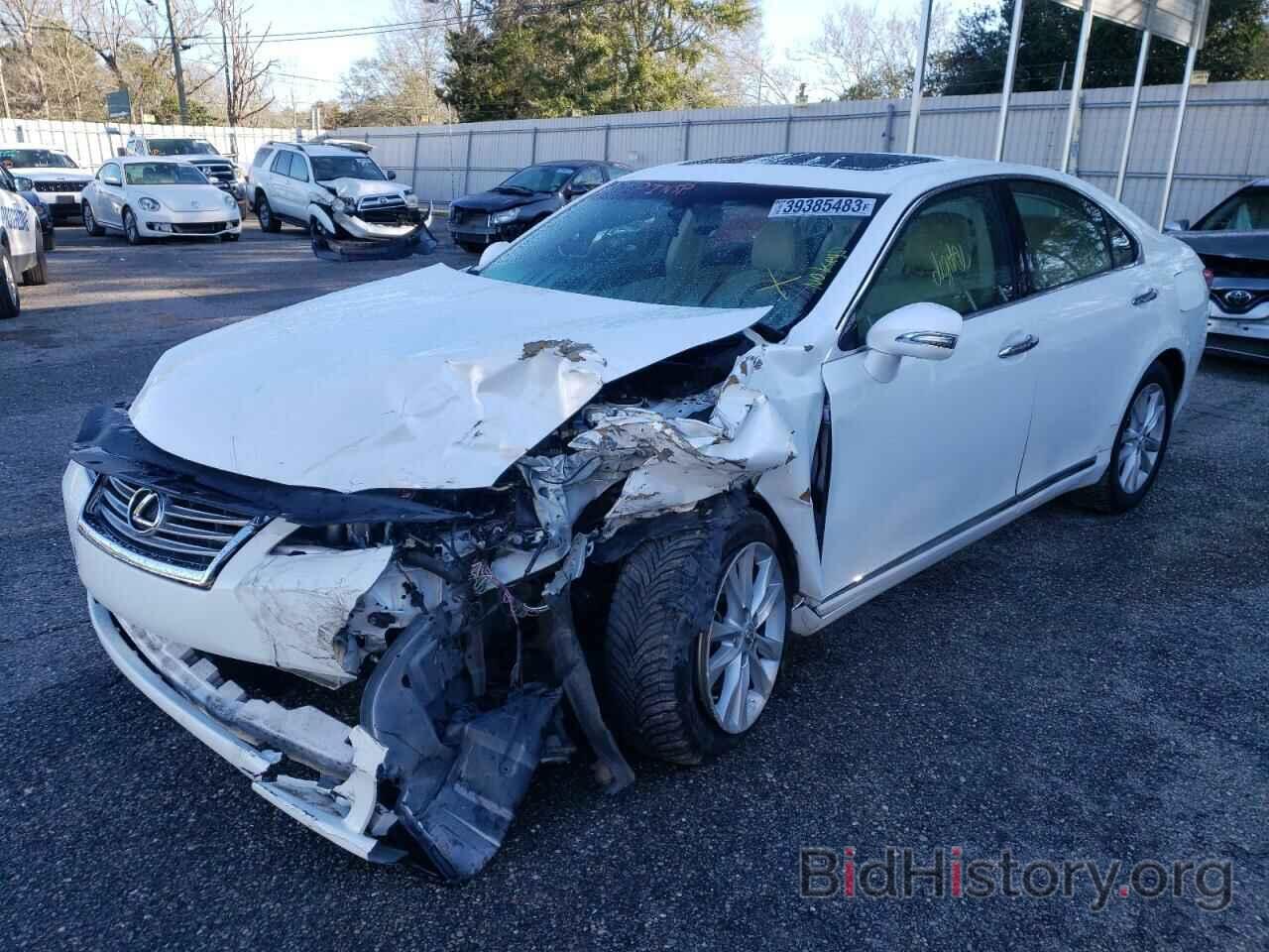 Photo JTHBK1EG2B2465884 - LEXUS ES350 2011