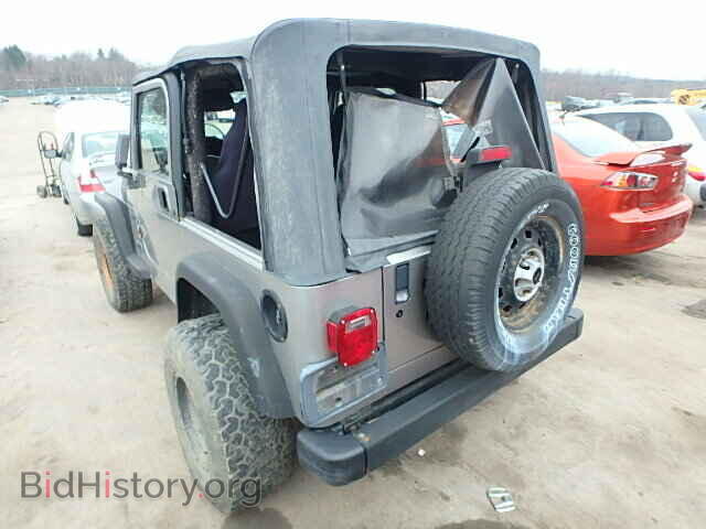 2000 JEEP WRANGLER - VIN: 1J4FA49S5YP707224 - Фото 3