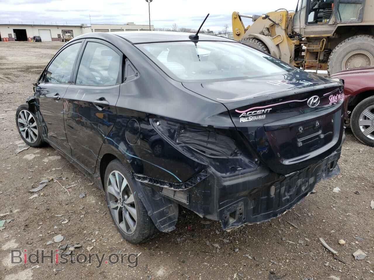 2015 HYUNDAI ACCENT - VIN: KMHCU4AE4FU803815 - Фото 3