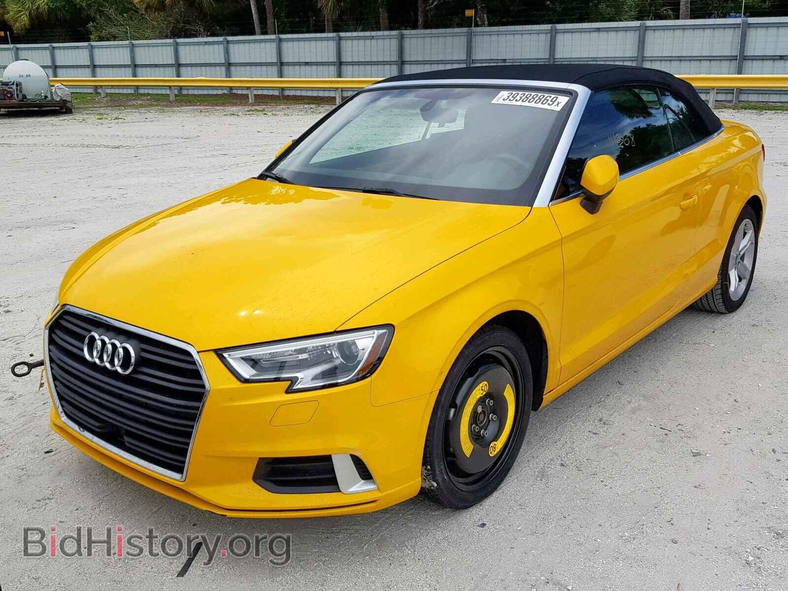 2017 AUDI A3 - VIN: WAU6ULFF2H1034794 - Фото 2