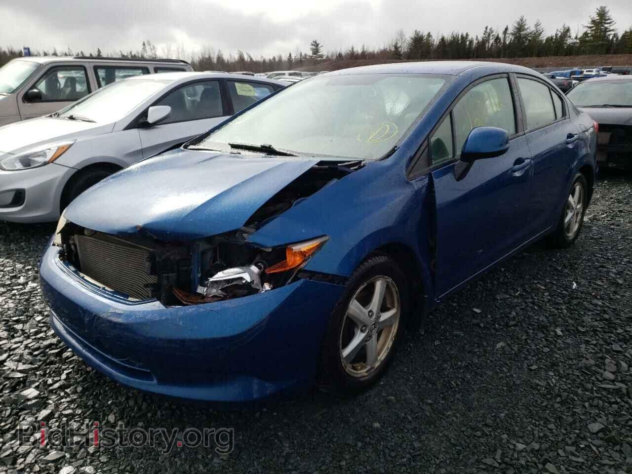 2012 HONDA CIVIC - VIN: 2HGFB2F46CH019745 - Фото 2