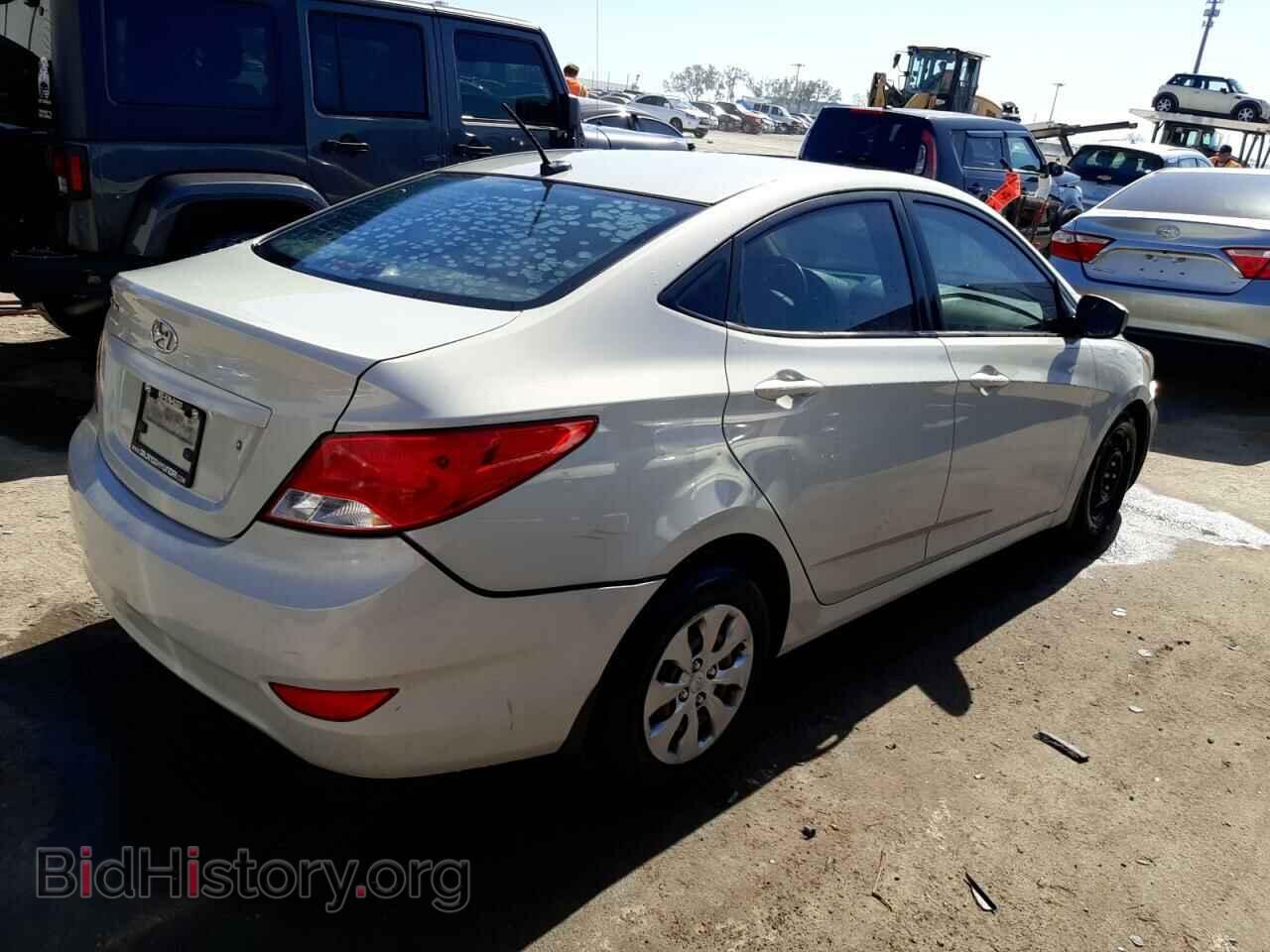 2016 HYUNDAI ACCENT - VIN: KMHCT4AE5GU972956 - Фото 3