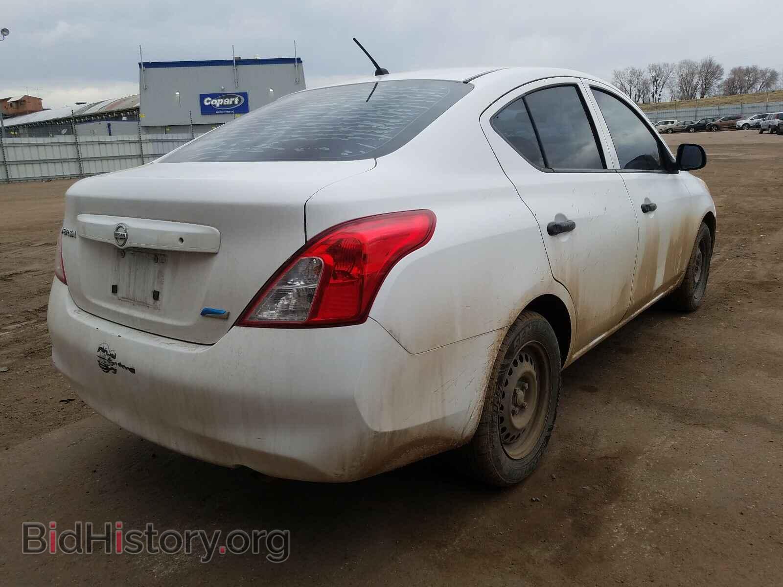 2012 NISSAN VERSA - VIN: 3N1CN7AP6CL826574 - Photo 4