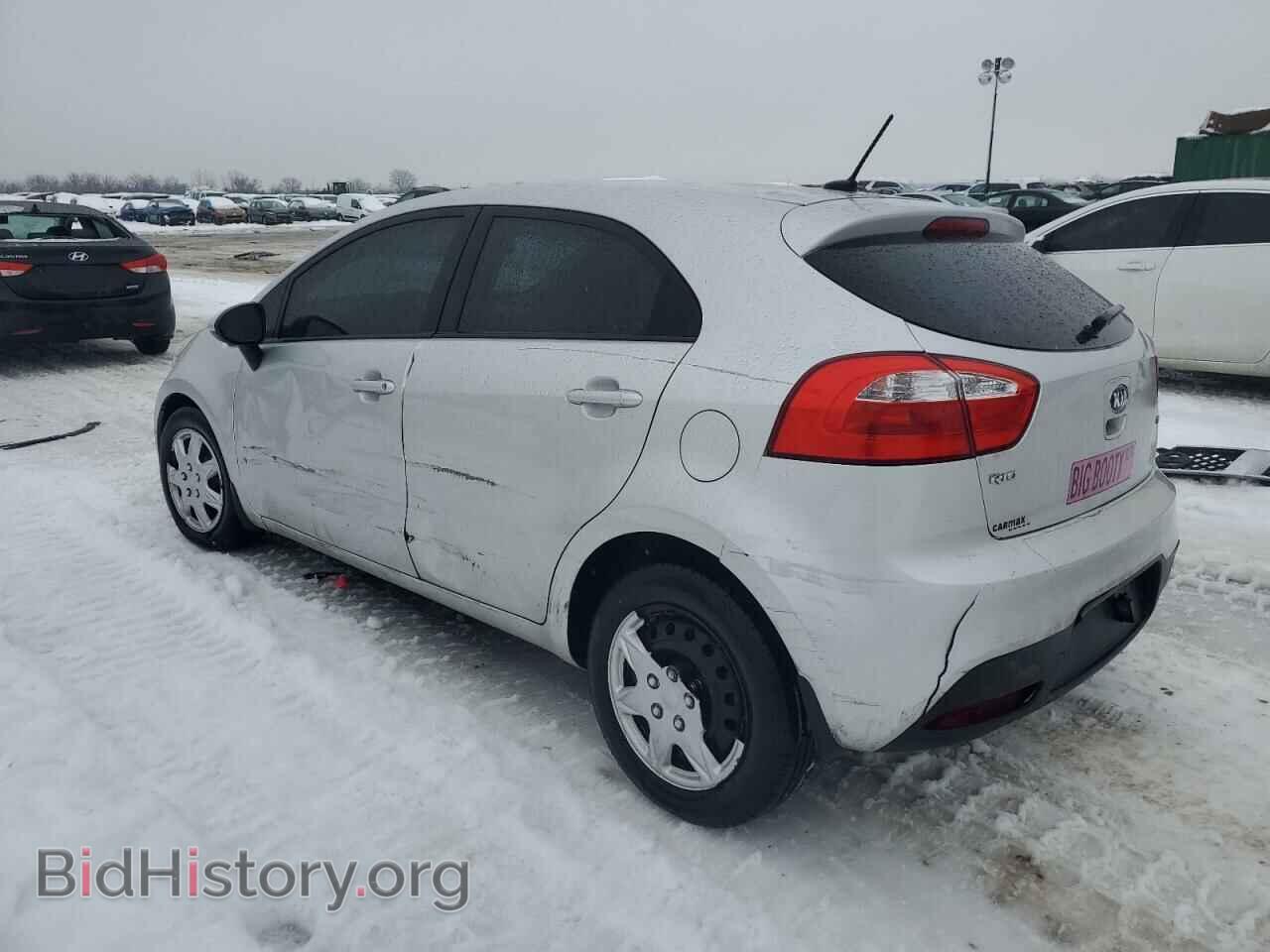 2013 KIA RIO - VIN: KNADM5A31D6211686 - Фото 2