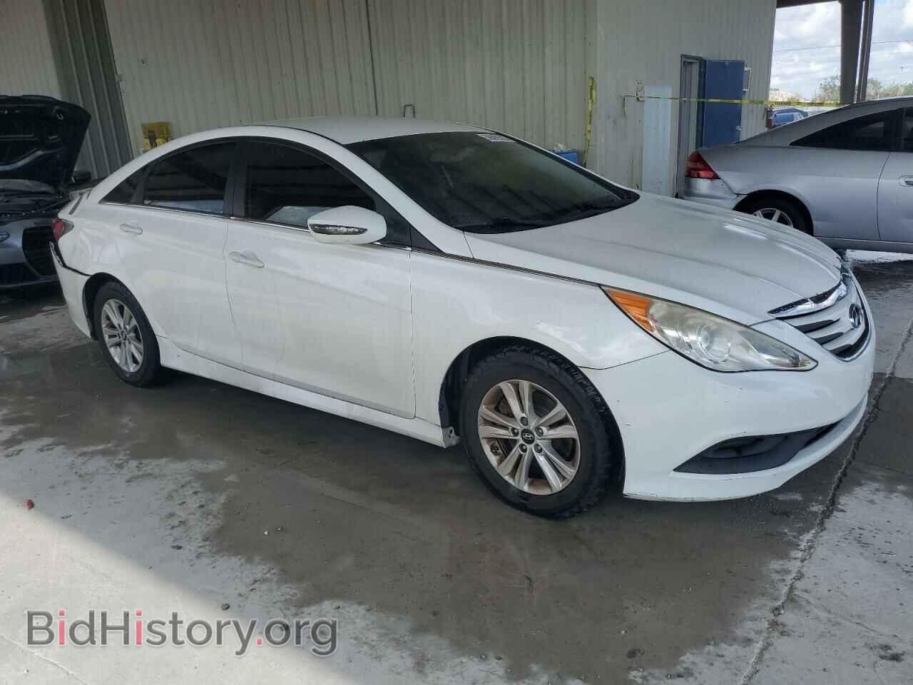 2014 HYUNDAI SONATA - VIN: 5NPEB4AC0EH893877 - Фото 4