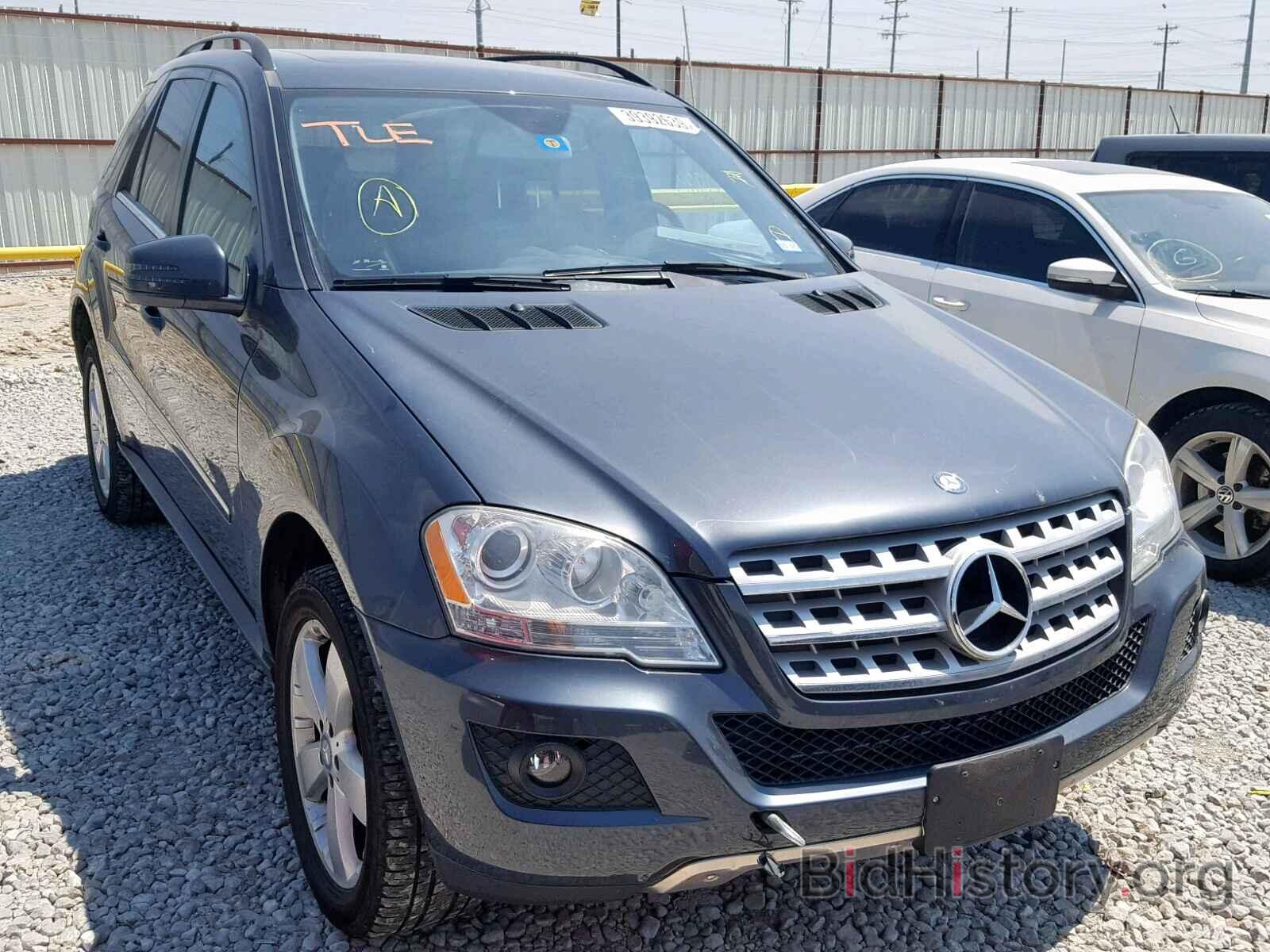 Photo 4JGBB8GB9BA655758 - MERCEDES-BENZ ML 350 4MA 2011