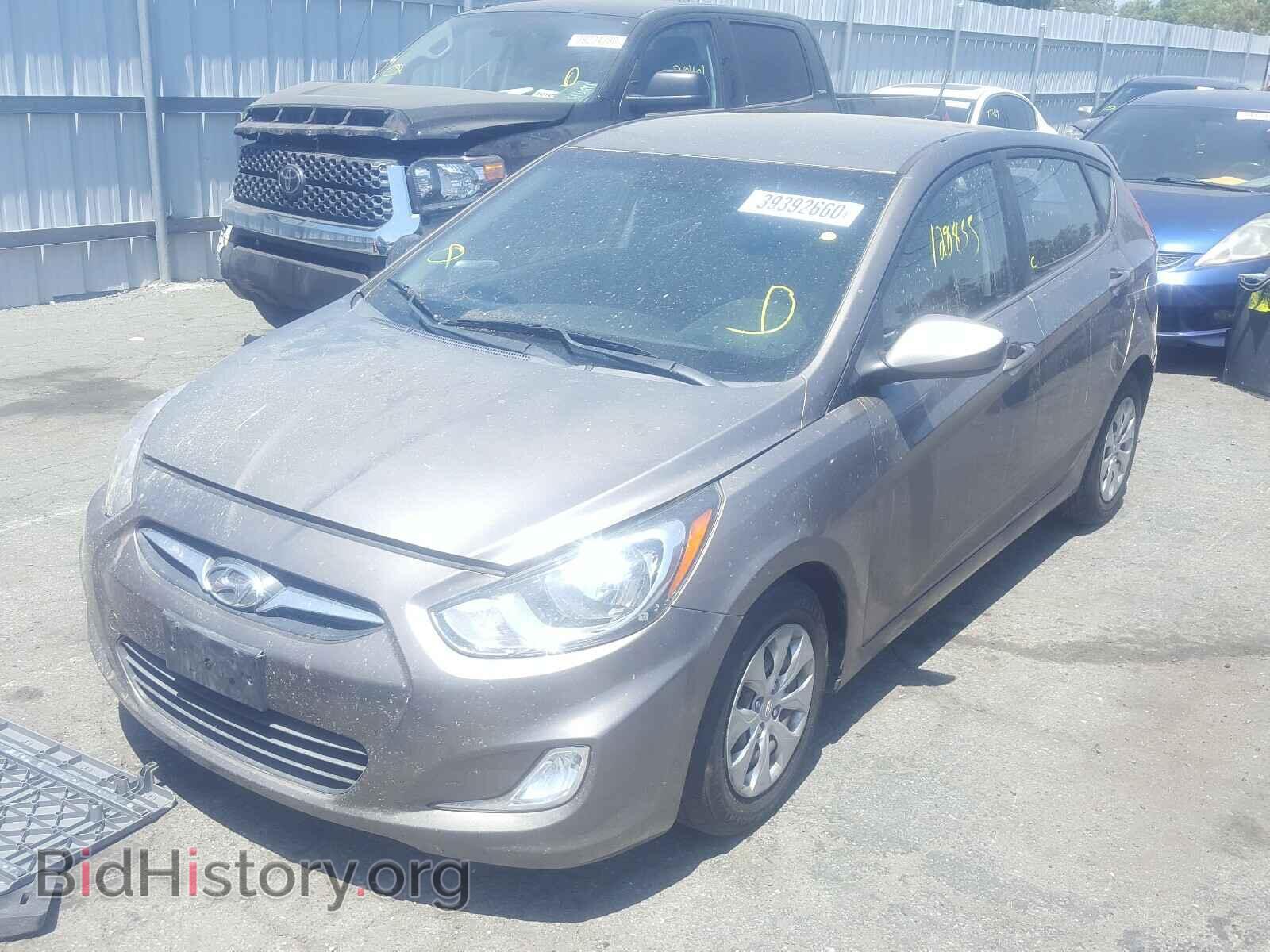 2012 HYUNDAI ACCENT - VIN: KMHCU5AE0CU017902 - Фото 2