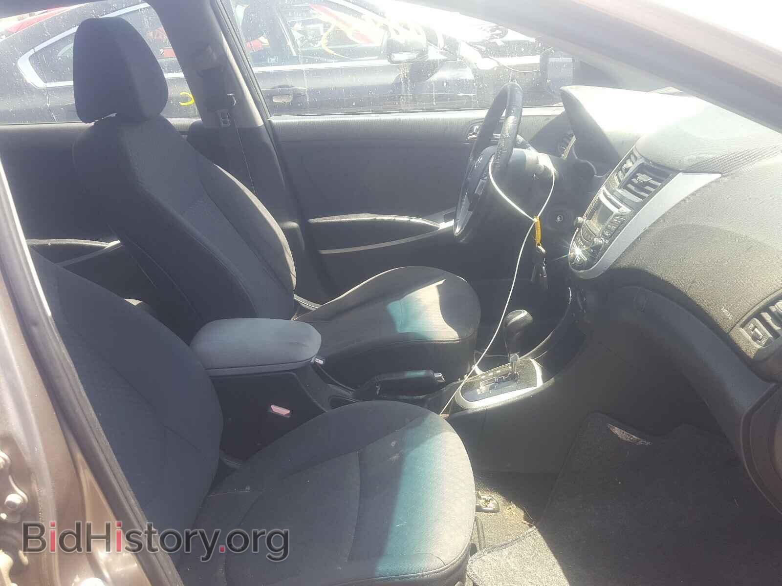 2012 HYUNDAI ACCENT - VIN: KMHCU5AE0CU017902 - Фото 5