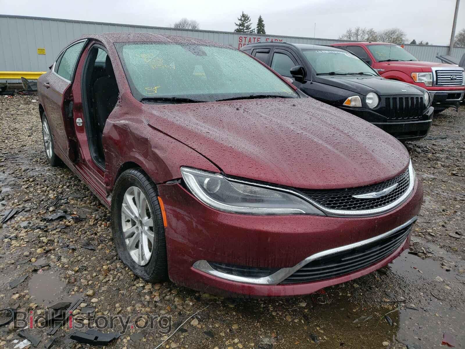 Фотография 1C3CCCABXGN179736 - CHRYSLER 200 2016
