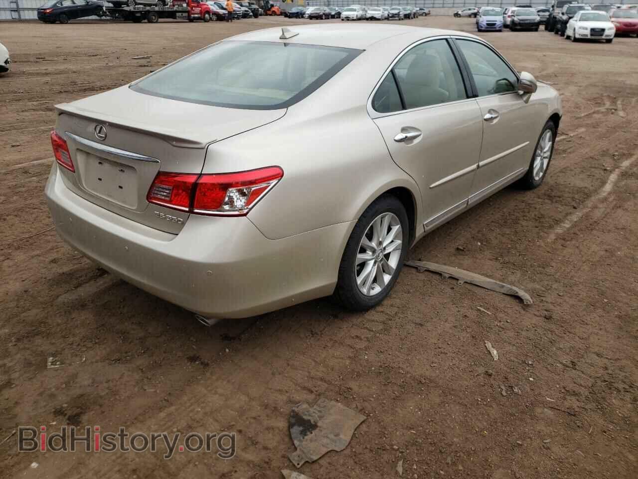 2011 LEXUS ES350 - VIN: JTHBK1EG0B2425366 - Фото 4