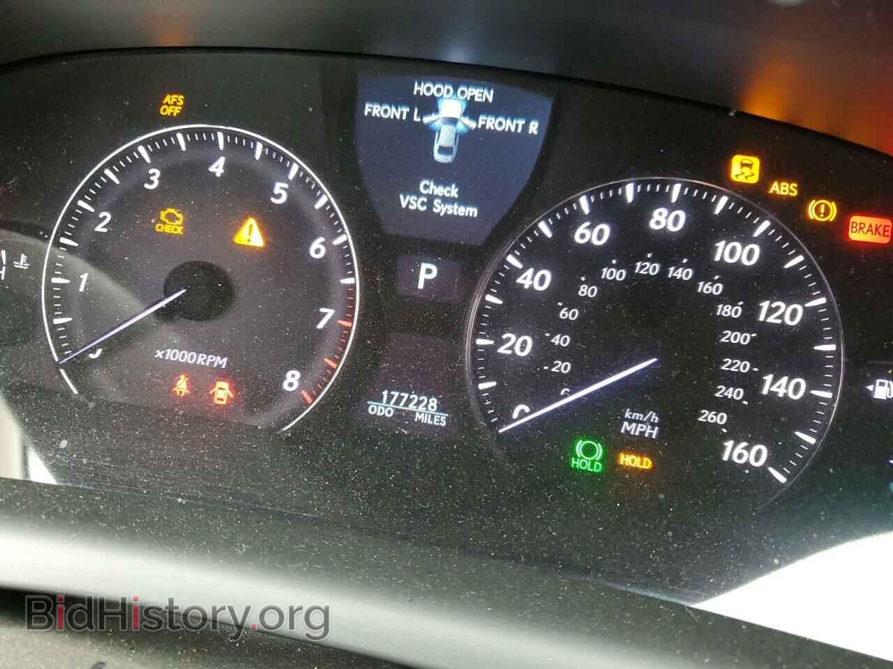 2007 LEXUS LS460 - VIN: JTHGL46F375009442 - Фото 9