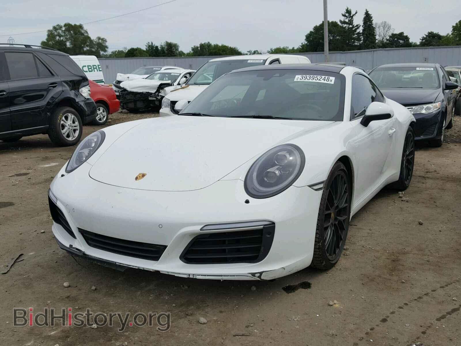 2017 PORSCHE 911 - VIN: WP0AA2A94HS106266 - Фото 2