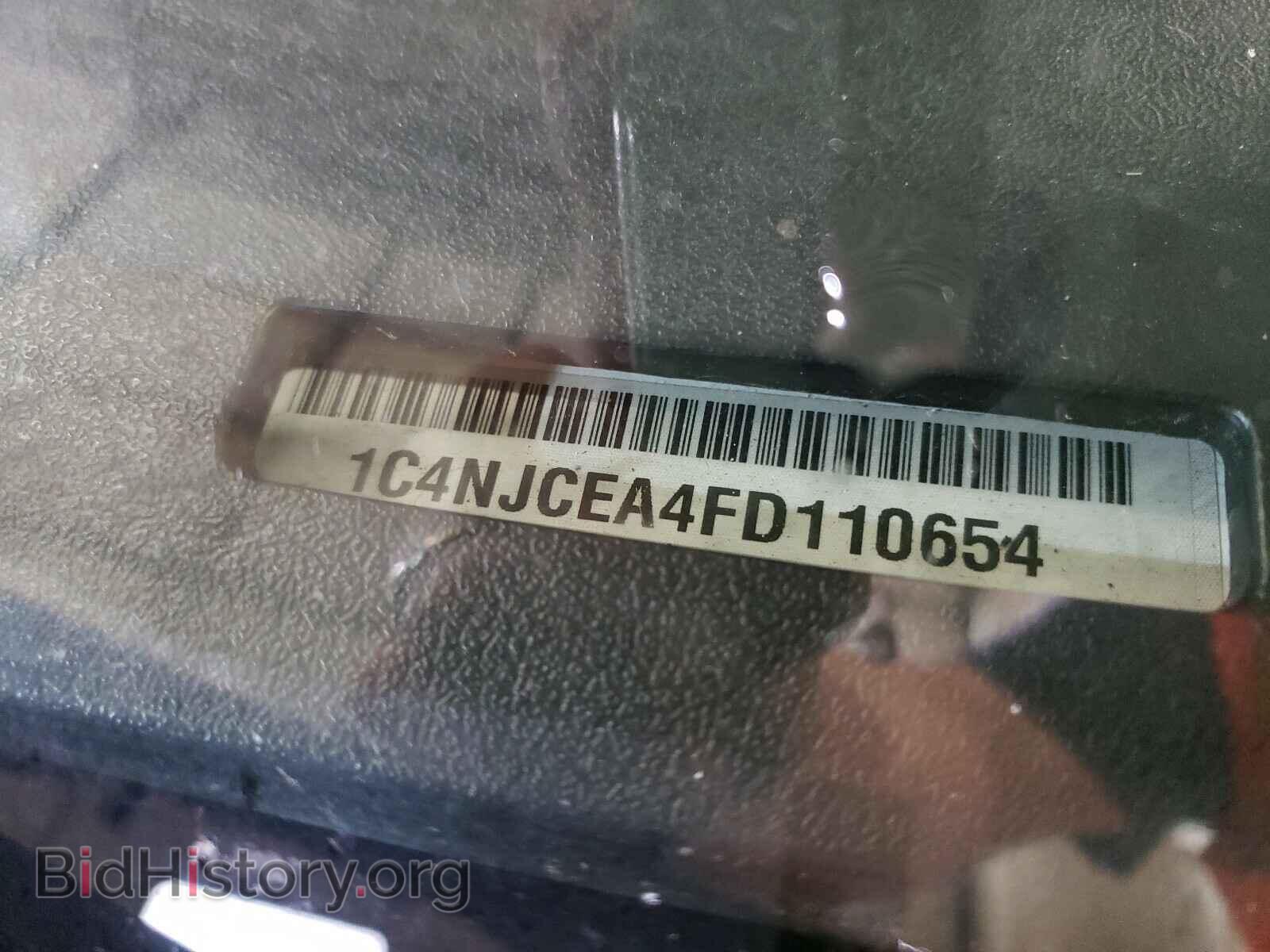 2015 JEEP COMPASS - VIN: 1C4NJCEA4FD110654 - Фото 10