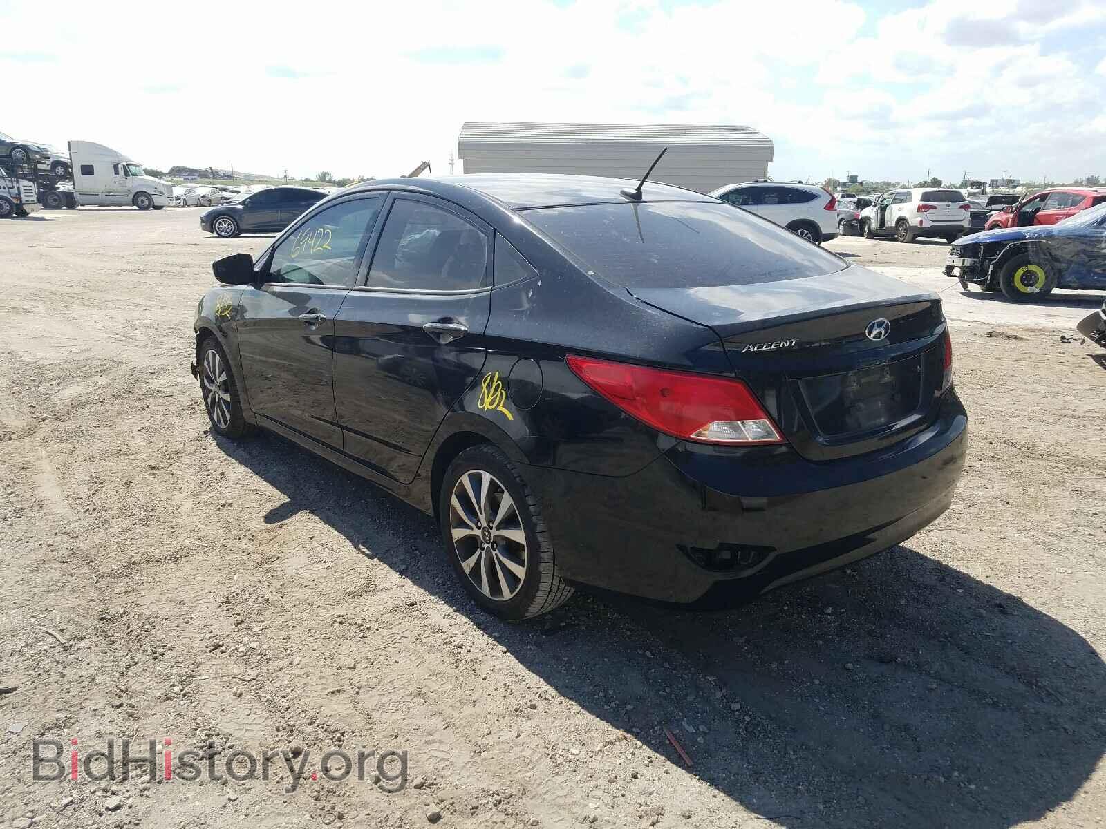 2017 HYUNDAI ACCENT - VIN: KMHCT4AE2HU348209 - Фото 3