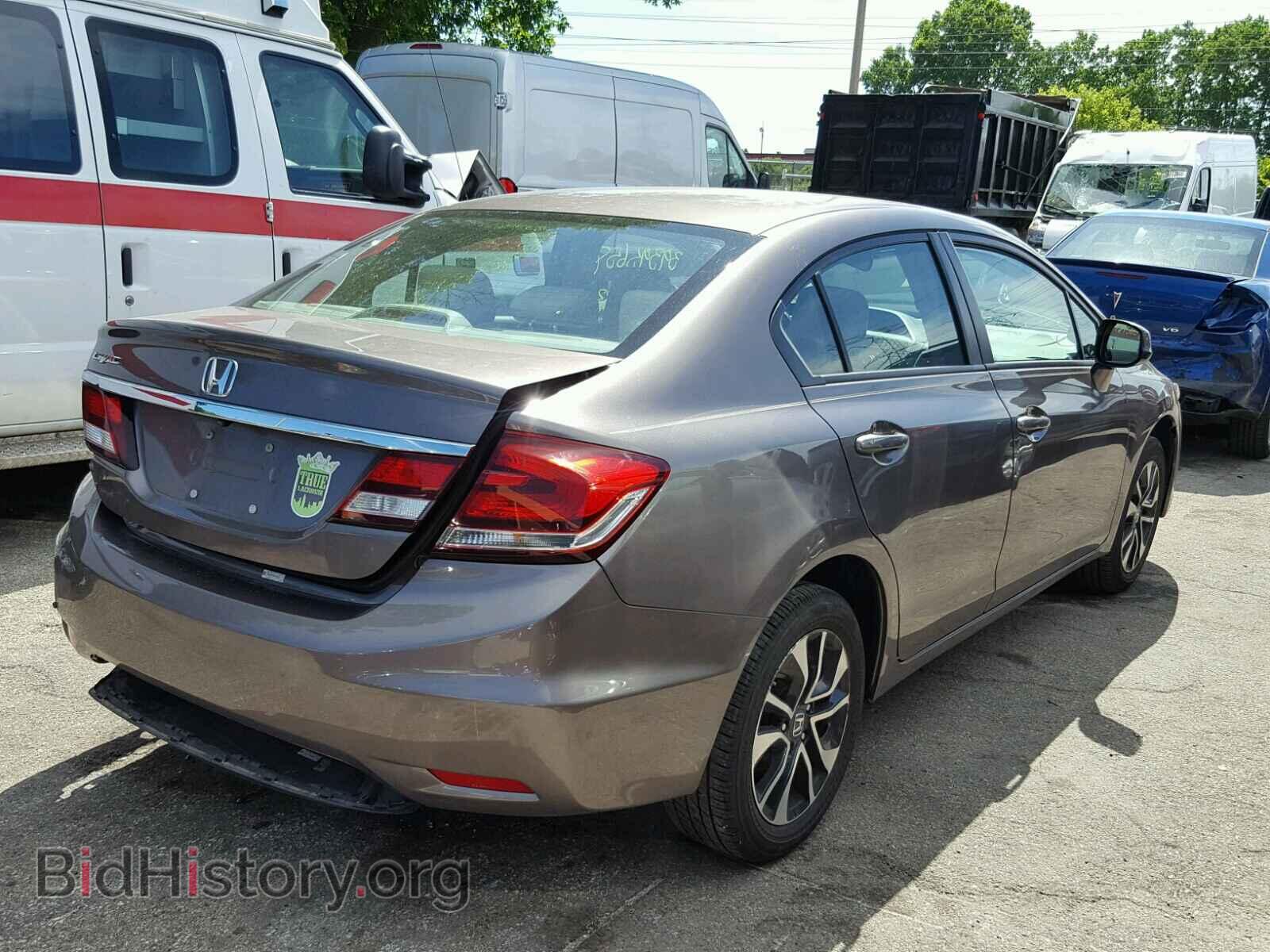 2013 HONDA CIVIC - VIN: 19XFB2F87DE090886 - Фото 4