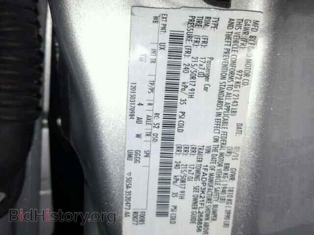 2015 FORD FOCUS - VIN: 1FADP3K21FL268856 - Фото 10