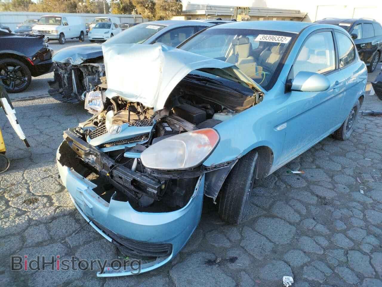 2008 HYUNDAI ACCENT - VIN: KMHCM36C98U070956 - Фото 2