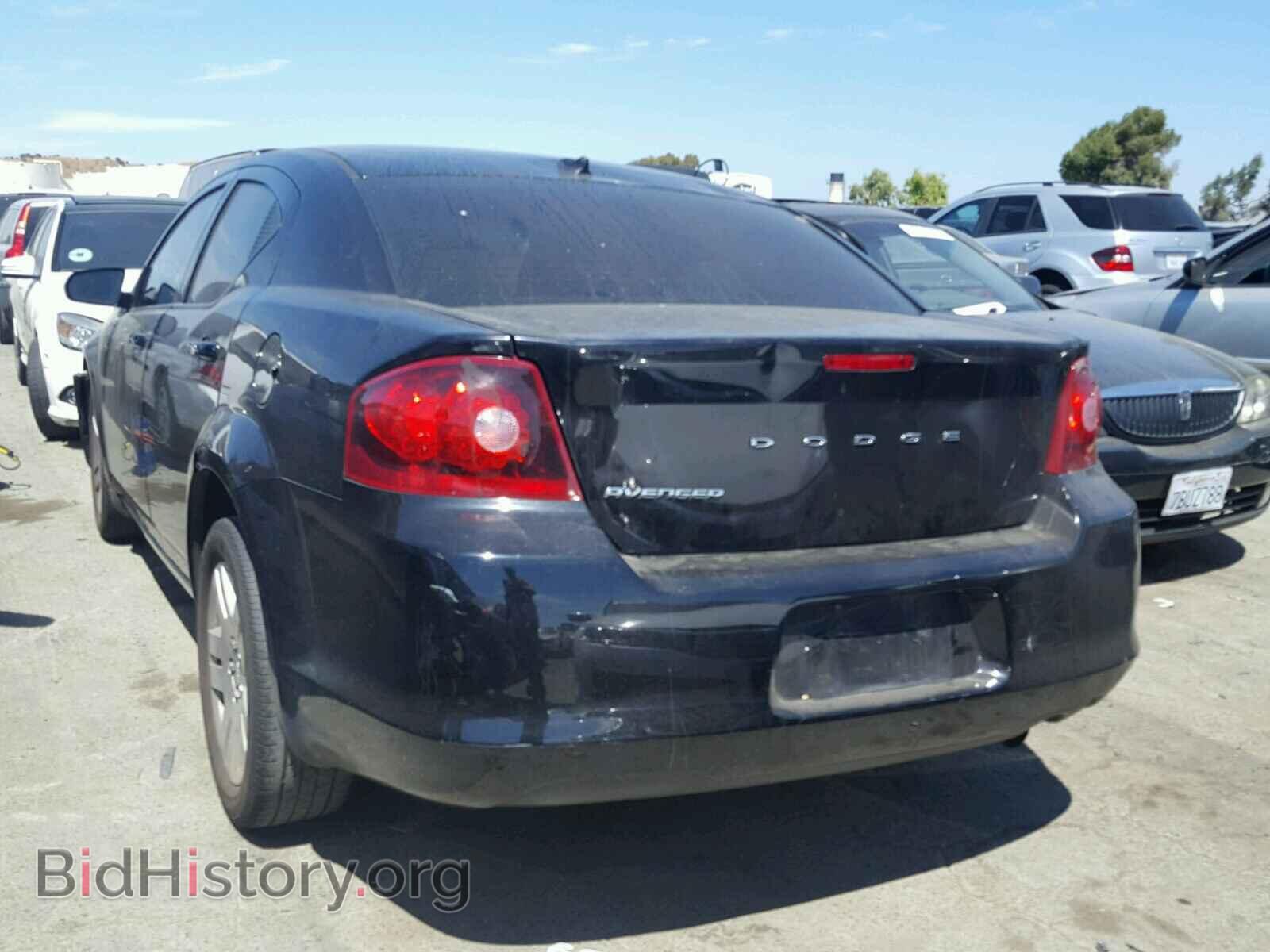 2014 DODGE AVENGER - VIN: 1C3CDZAB7EN187497 - Фото 3