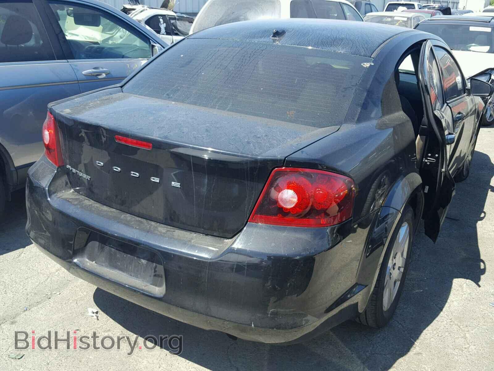 2014 DODGE AVENGER - VIN: 1C3CDZAB7EN187497 - Фото 4