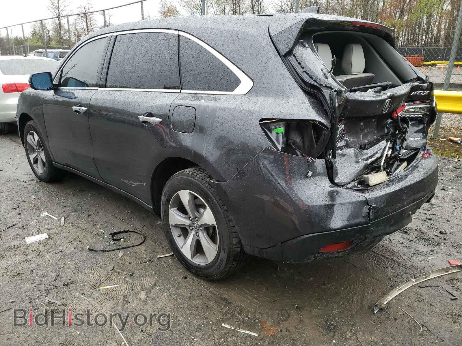 2014 ACURA MDX - VIN: 5FRYD4H20EB016470 - Фото 3
