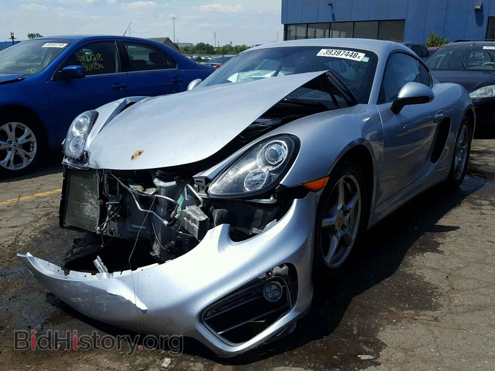 2014 PORSCHE CAYMAN - VIN: WP0AA2A8XEK173747 - Фото 2
