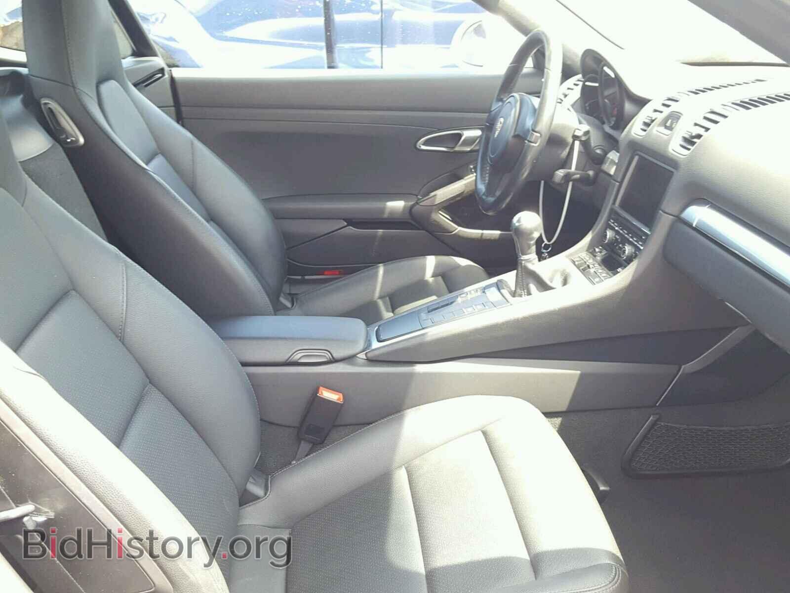 2014 PORSCHE CAYMAN - VIN: WP0AA2A8XEK173747 - Фото 5