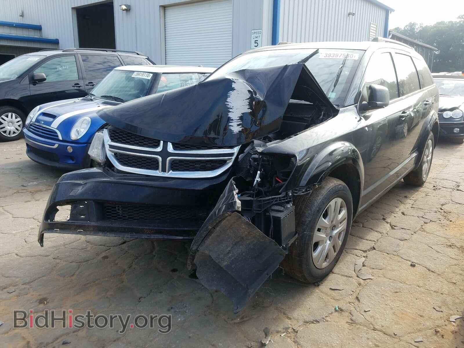 2017 DODGE JOURNEY - VIN: 3C4PDCAB2HT707409 - Фото 2