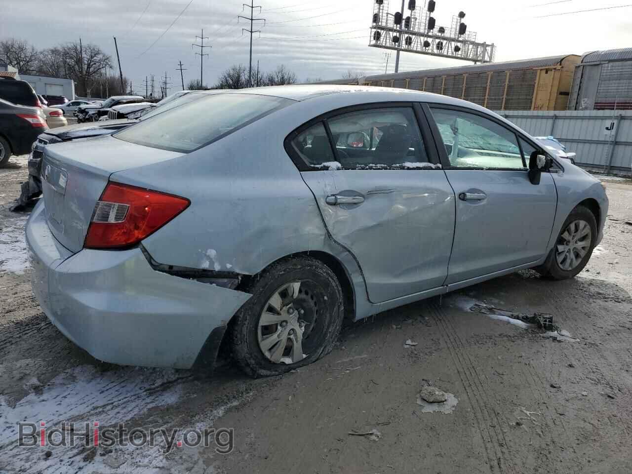 2012 HONDA CIVIC - VIN: 19XFB2F5XCE054761 - Фото 3