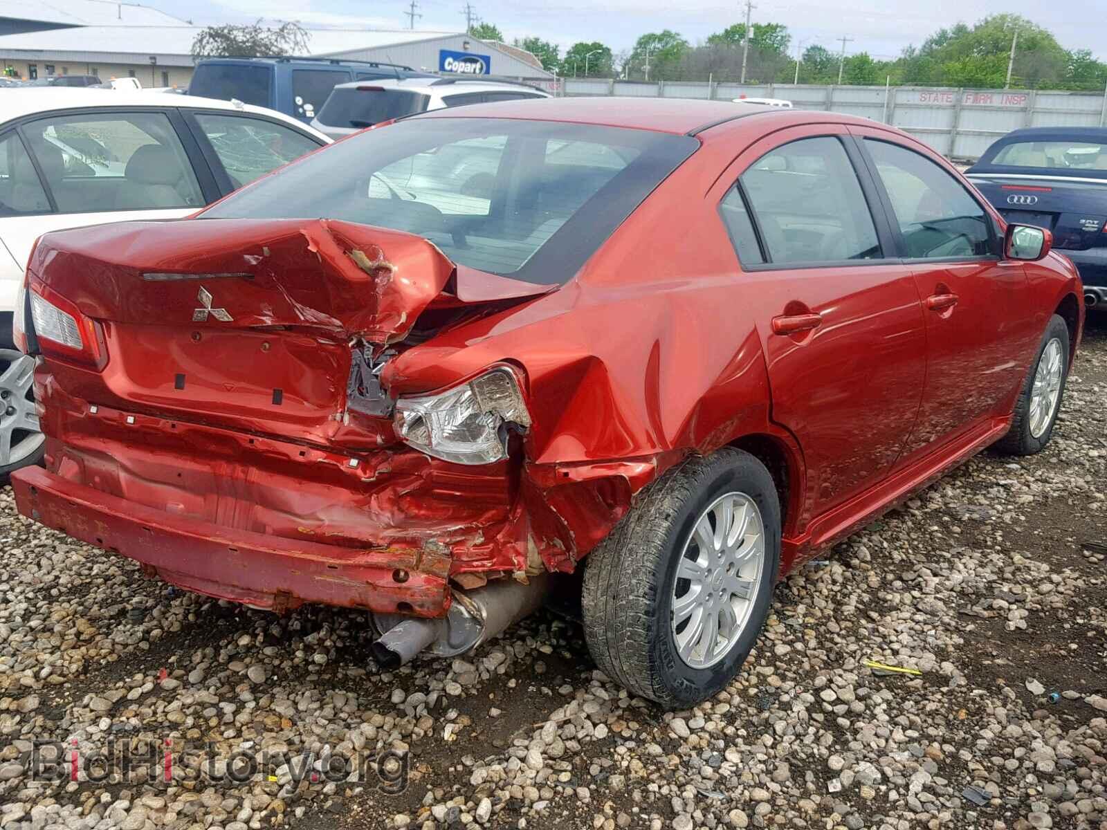 2010 MITSUBISHI GALANT - VIN: 4A32B2FF7AE017101 - Фото 4