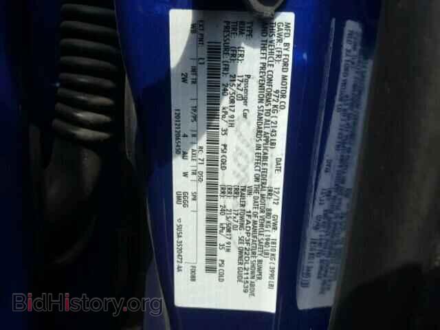 2013 FORD FOCUS - VIN: 1FADP3F22DL211539 - Фото 10