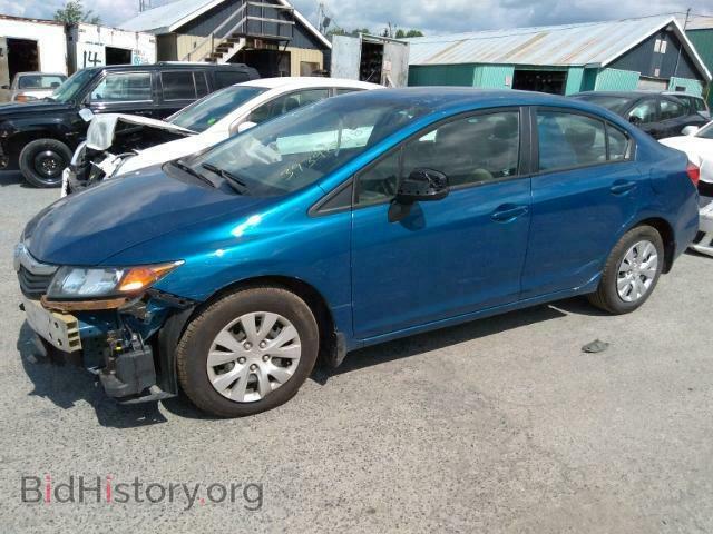 2012 HONDA CIVIC LX - VIN: 2HGFB2F48CH014577 - Фото 2